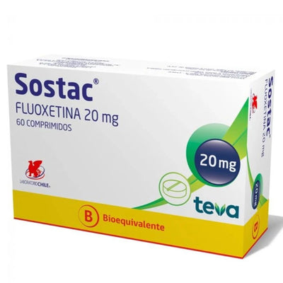 Sostac 20mg - 60 Comprimidos