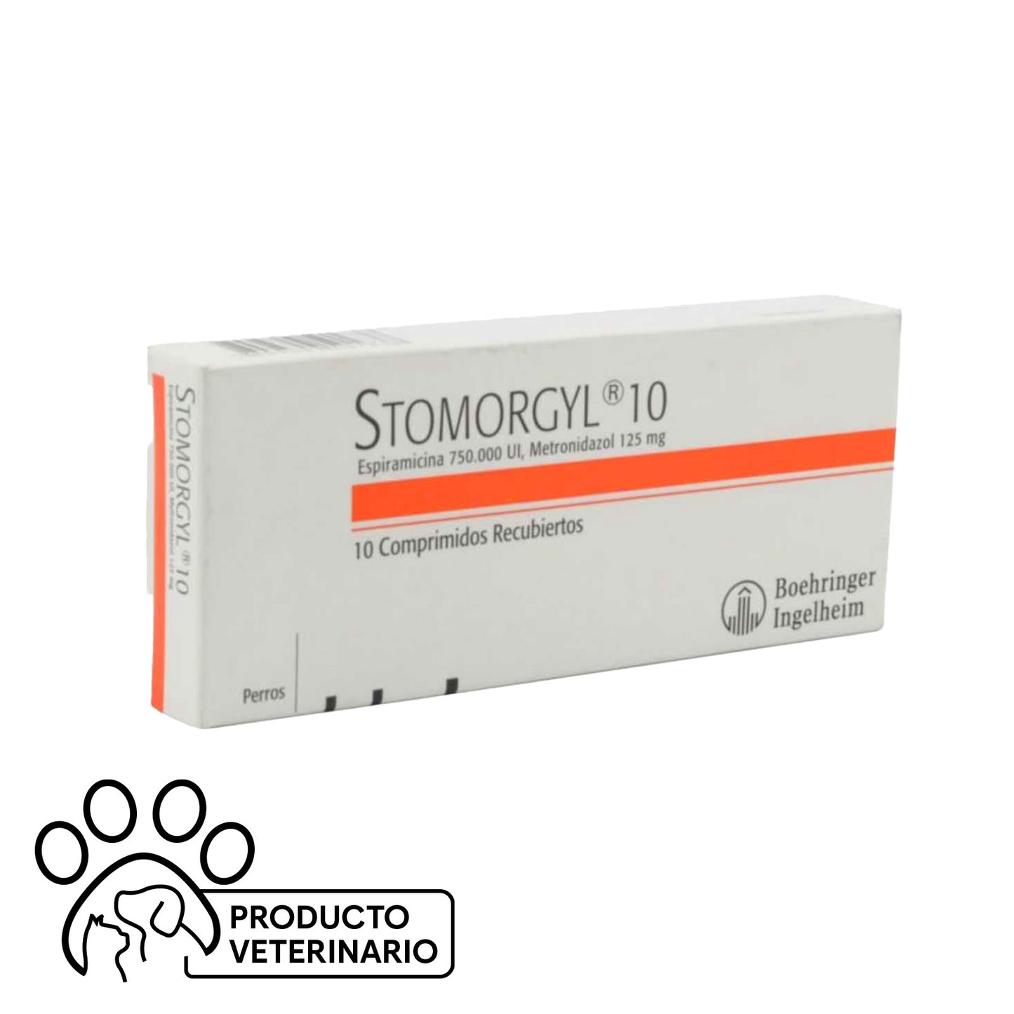Stomorgyl 10 Comprimidos Recubiertos