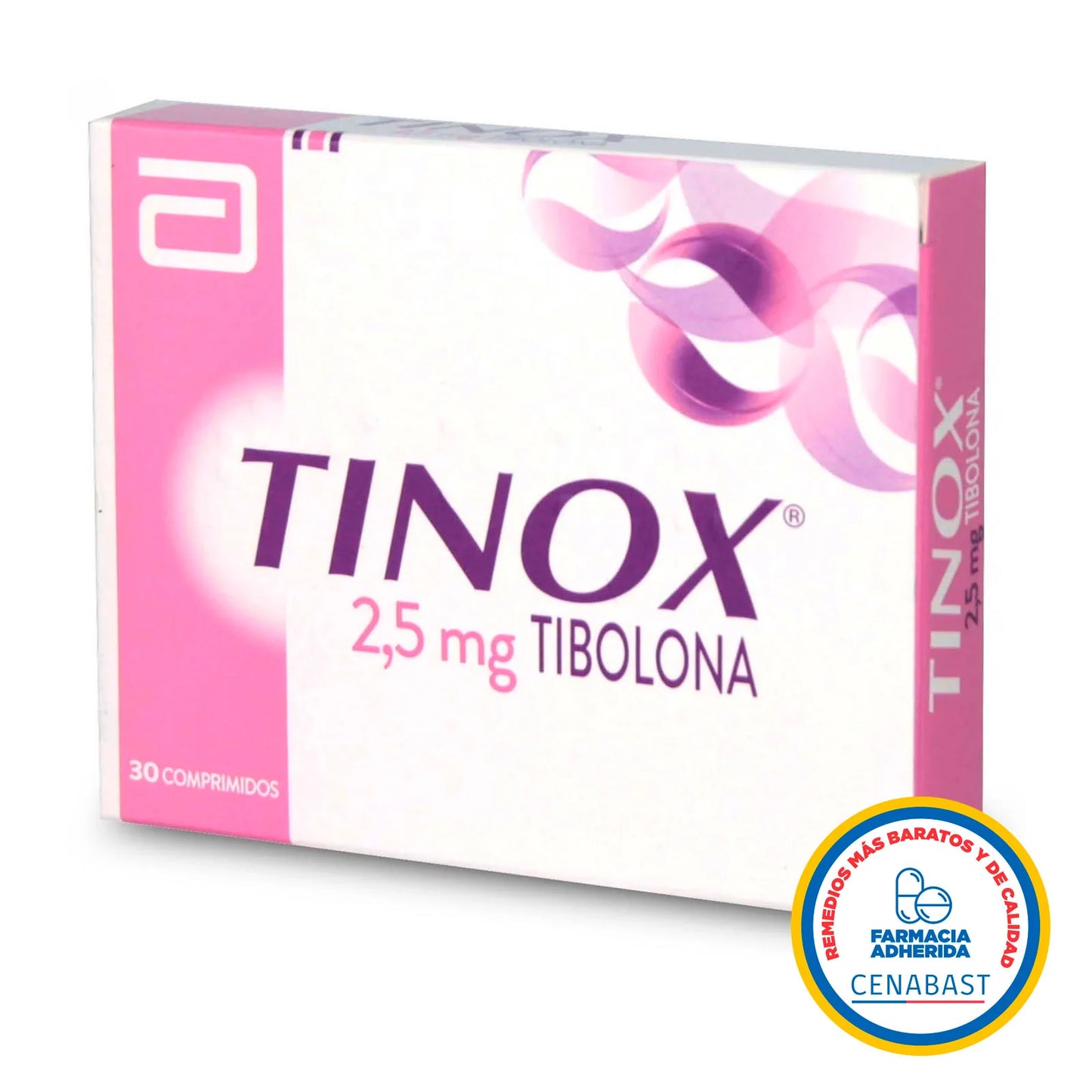 Tinox 2.5 mg - 30 Comprimidos - Medicamento Cenabast