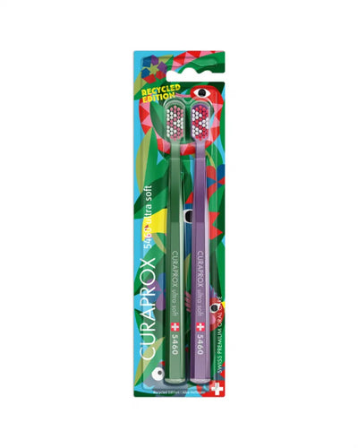 Curaprox 5460 Ultrasoft Recycled Edition - 2 Cepillos