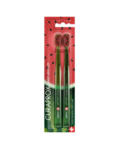 Curaprox 5460 Ultrasoft Pack Duo Watermelon - 2 Cepillos