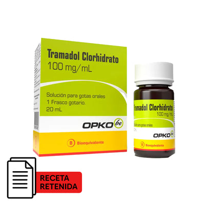 Tramadol Gotas 100mg/ml