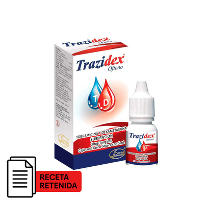 Trazidex Ofteno Suspensión Oftálmica