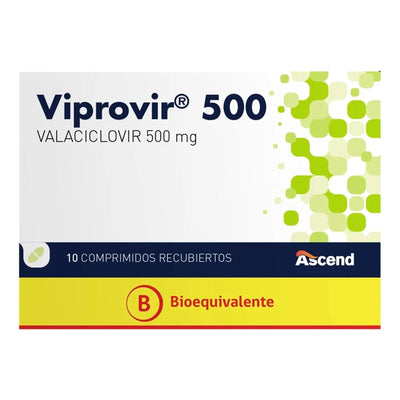 Viprovir Comprimidos Recubiertos 500mg - 10 unidades