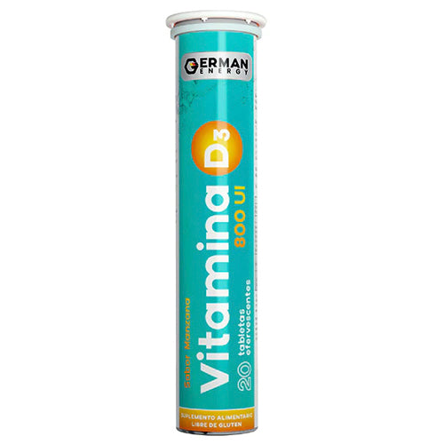 Vitamina D3 800 UI - 20 Comprimidos Efervescentes