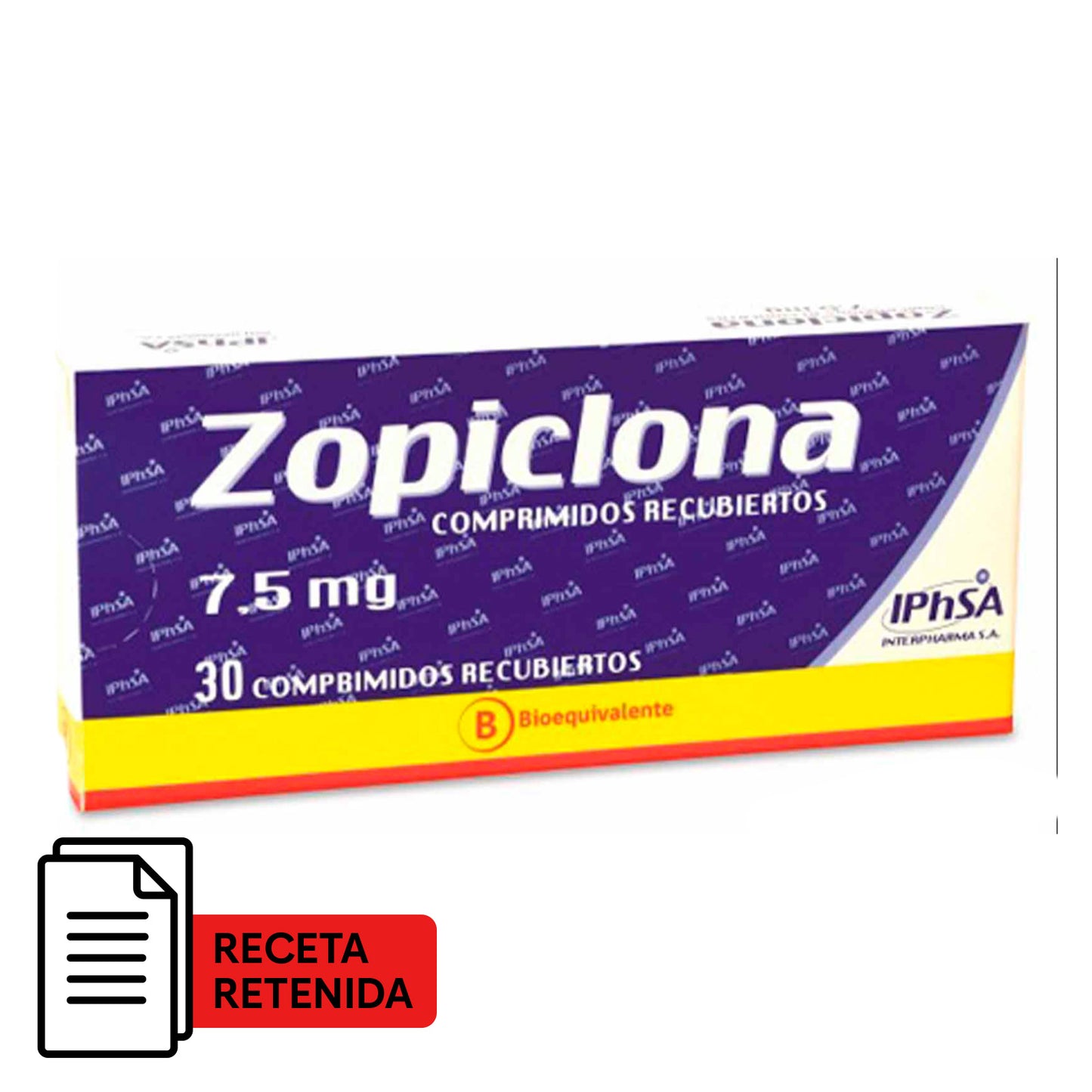 Zopiclona 7,5mg Comprimidos Recubiertos